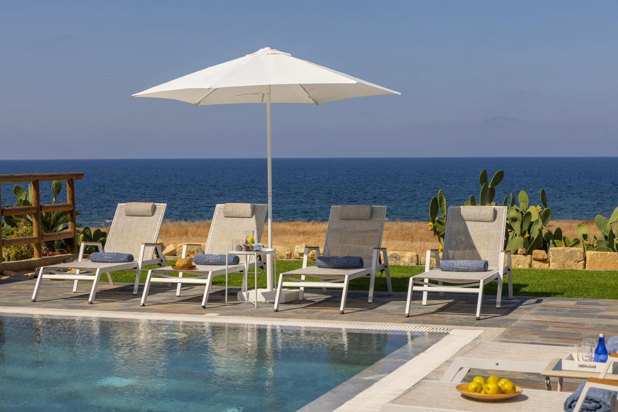Diana Seaside Villas Pomos Eksteriør bilde